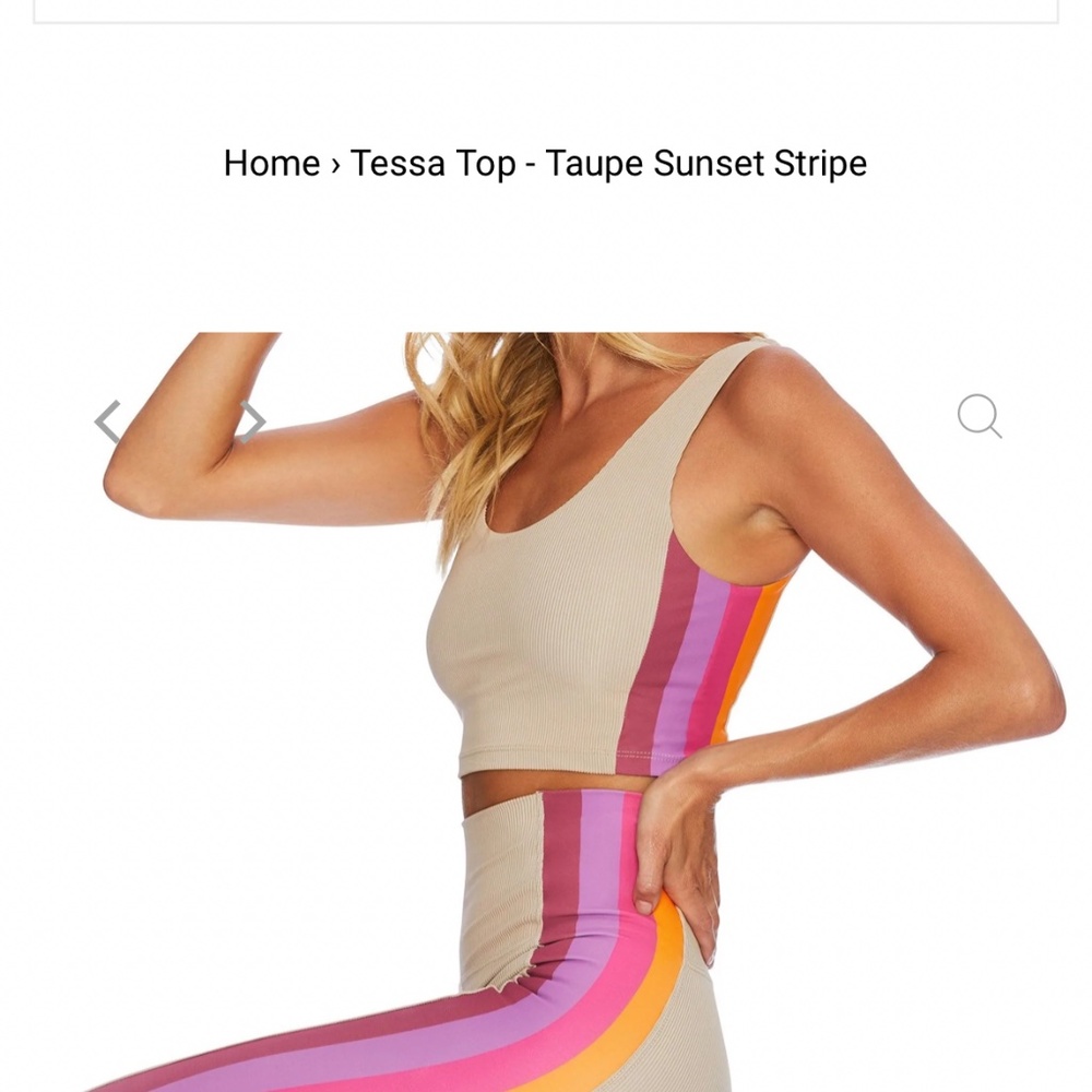 Beach riot Tessa top